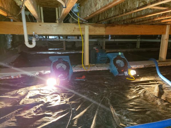 Crawlspace Water Removal in Clearwater